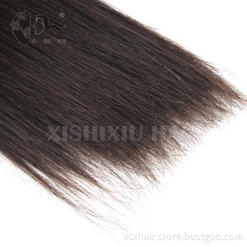 wholesale black beauty supply double drawn 100% chinese virgin remy straight hair